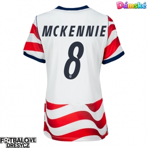 Spojené státy Weston McKennie #8 Dámské Domácí Dres MS 2026 Krátký Rukáv